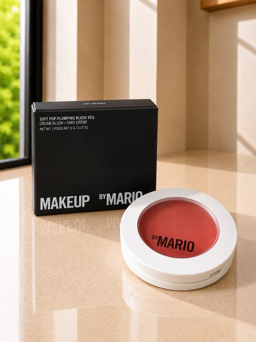 $34 MAKEUP BY MARIO Soft Pop Plumping Blush Veil Just Peachy New